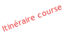 Itinéraire course